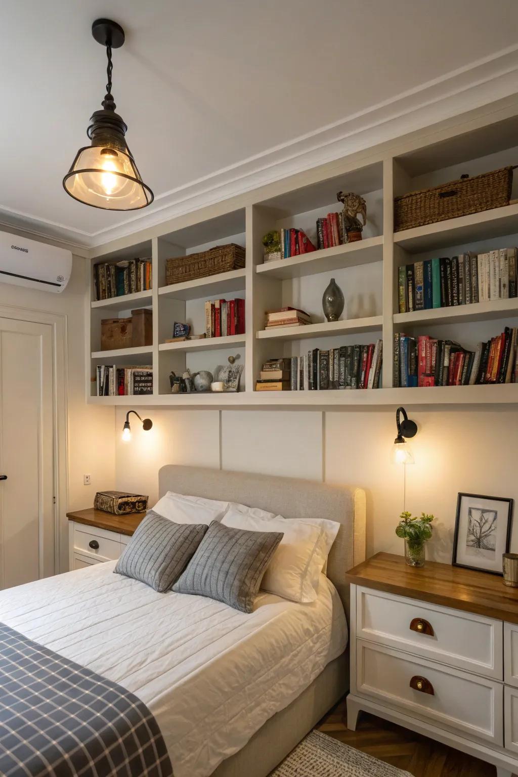 Wall-mounted solutions conserve space and improve functionality.