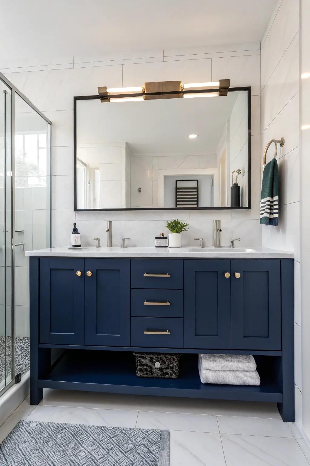 Refined lines provide a contemporary edge.