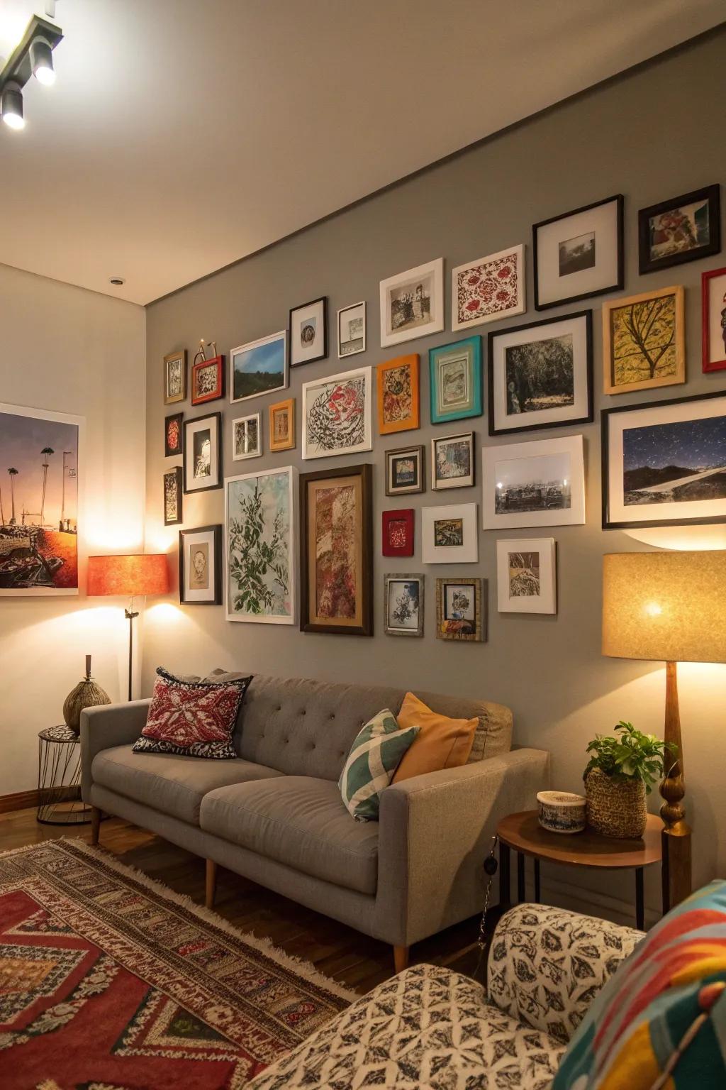 Create a stunning visual impact with unique wall art.