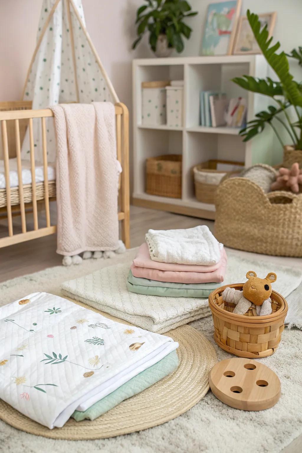 Eco-conscious gifts nurture babies while honoring the planet, promoting a sustainable future.