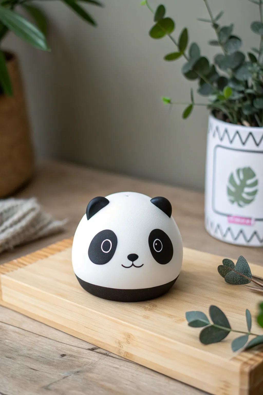Embrace the charm of the animal kingdom with this whimsical panda paper squishy, ideal for introducing a touch of playful serenity to any space.