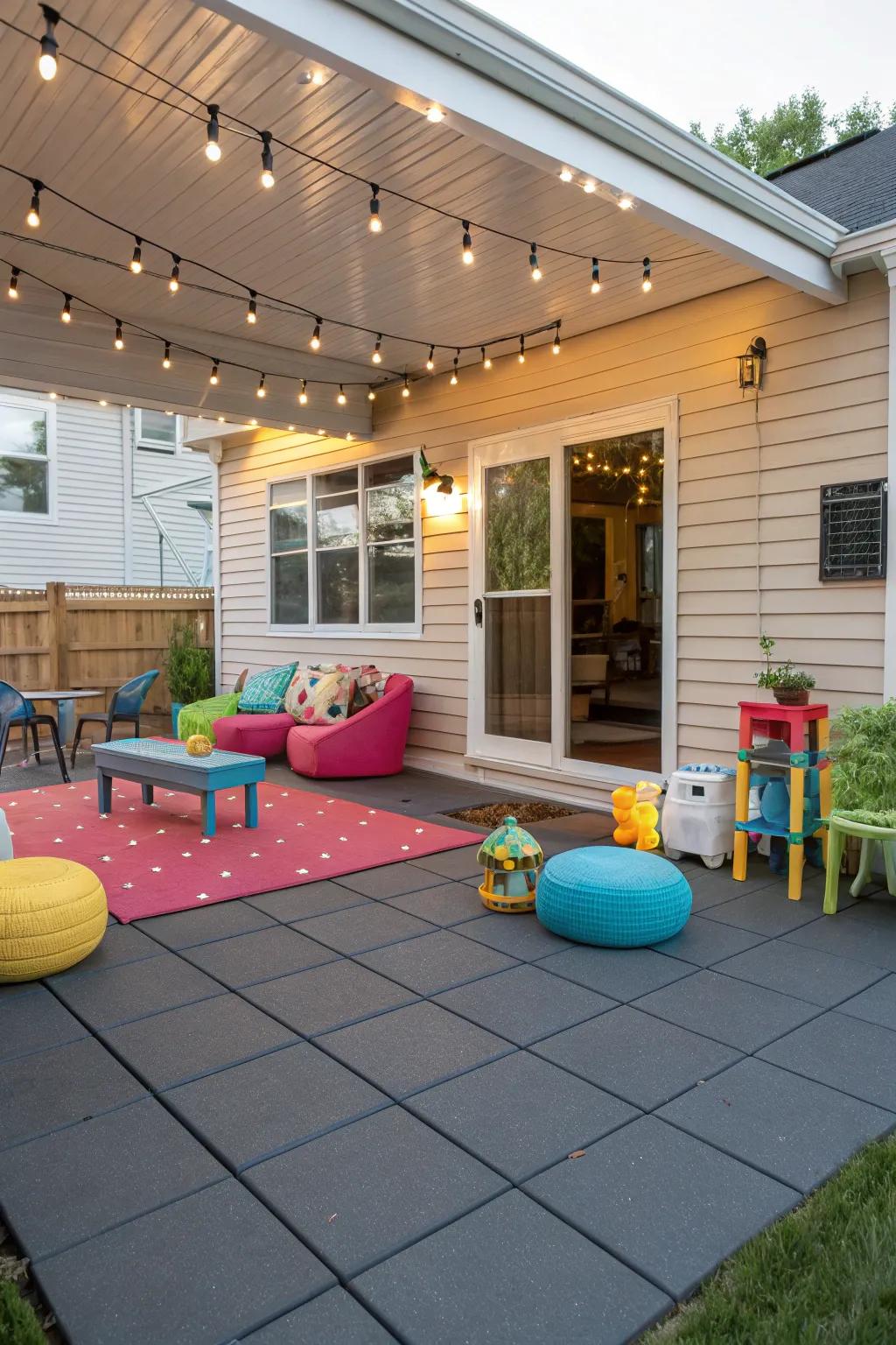 Guarantee solace and safeguarding with flexible tiles.