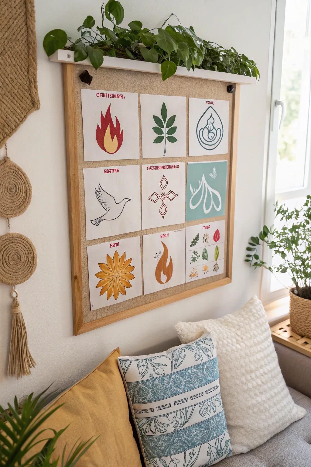 Classic symbols encapsulate the presence of the Holy Spirit.