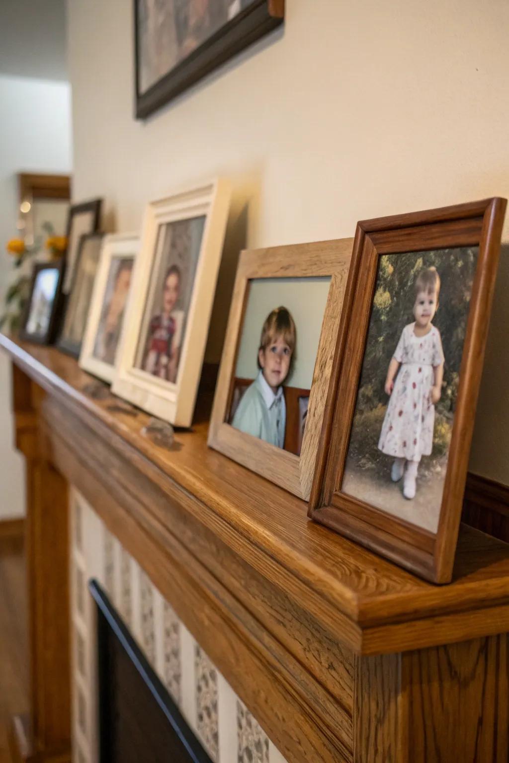 Chronological arrangements tell a personal and engaging narrative.
