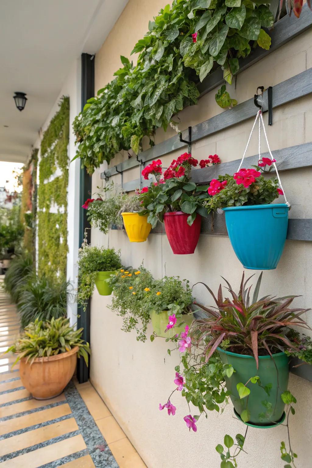 Turn your walls into vibrant displays of greenery.