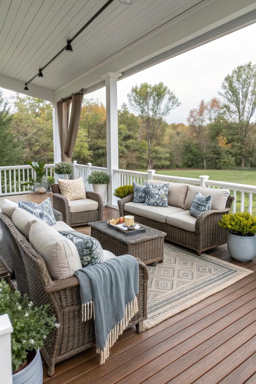 Forge a seamless interior-exterior shift.