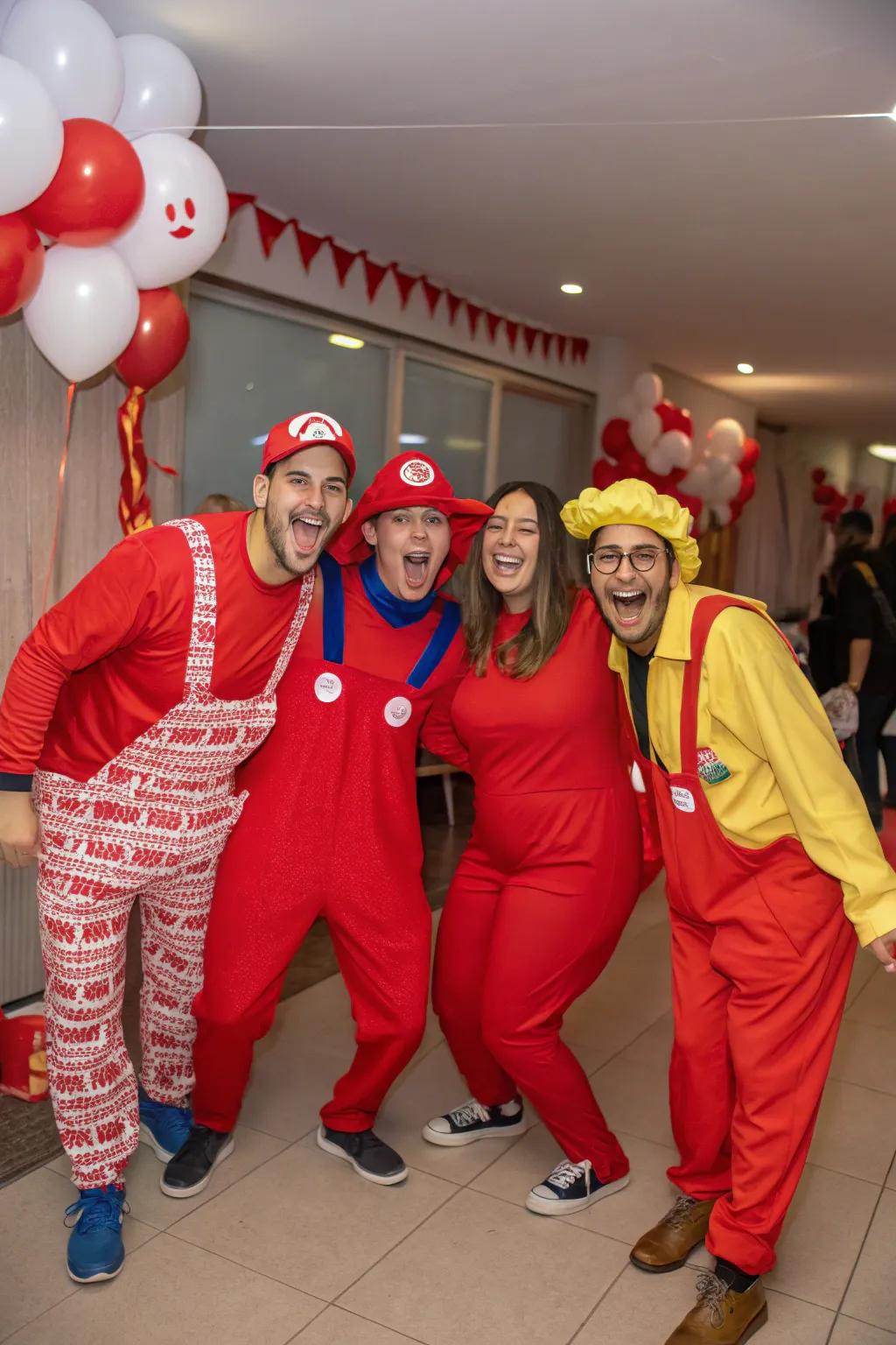 Costumes that showcase creativity and humor.