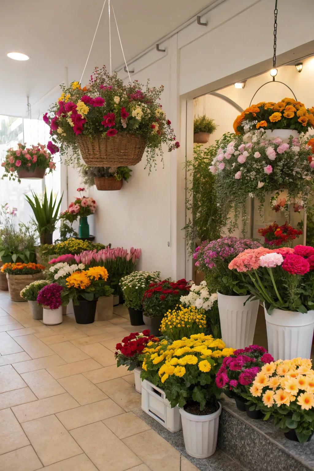 Convey existence to your area through vivid blooms.