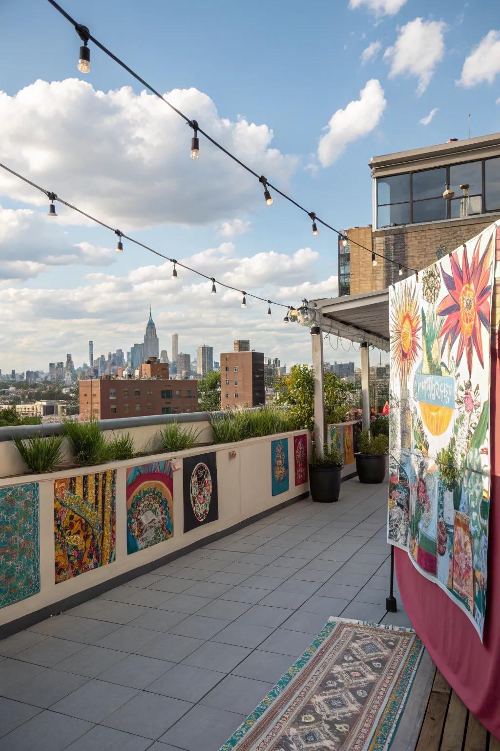 Express yourself with creative wall decor.