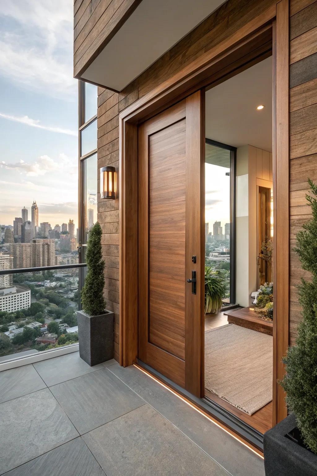 Where styles converge, a portal that harmonizes sleek design with the soul of nature.