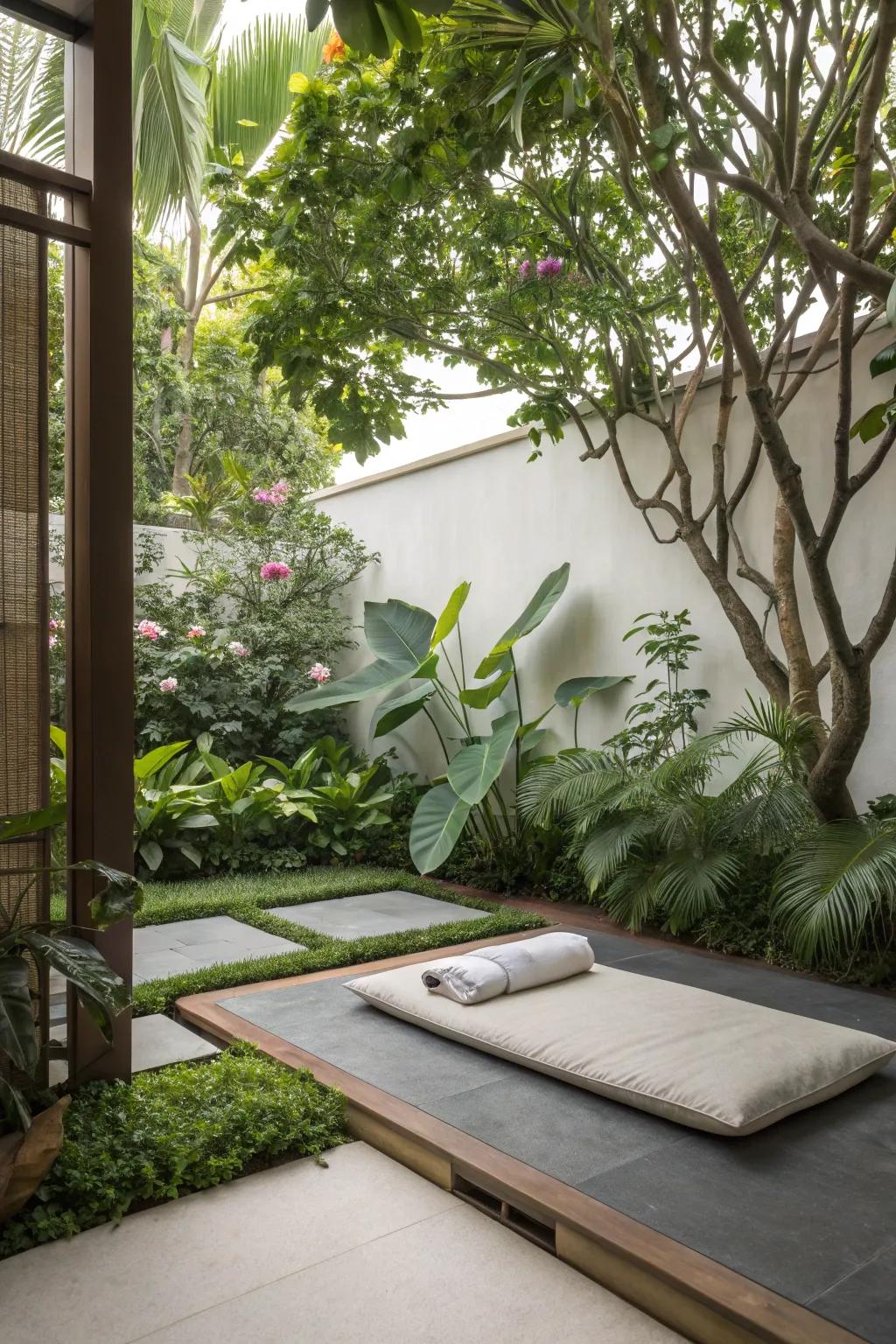 Discover tranquility in a serene thought corner.