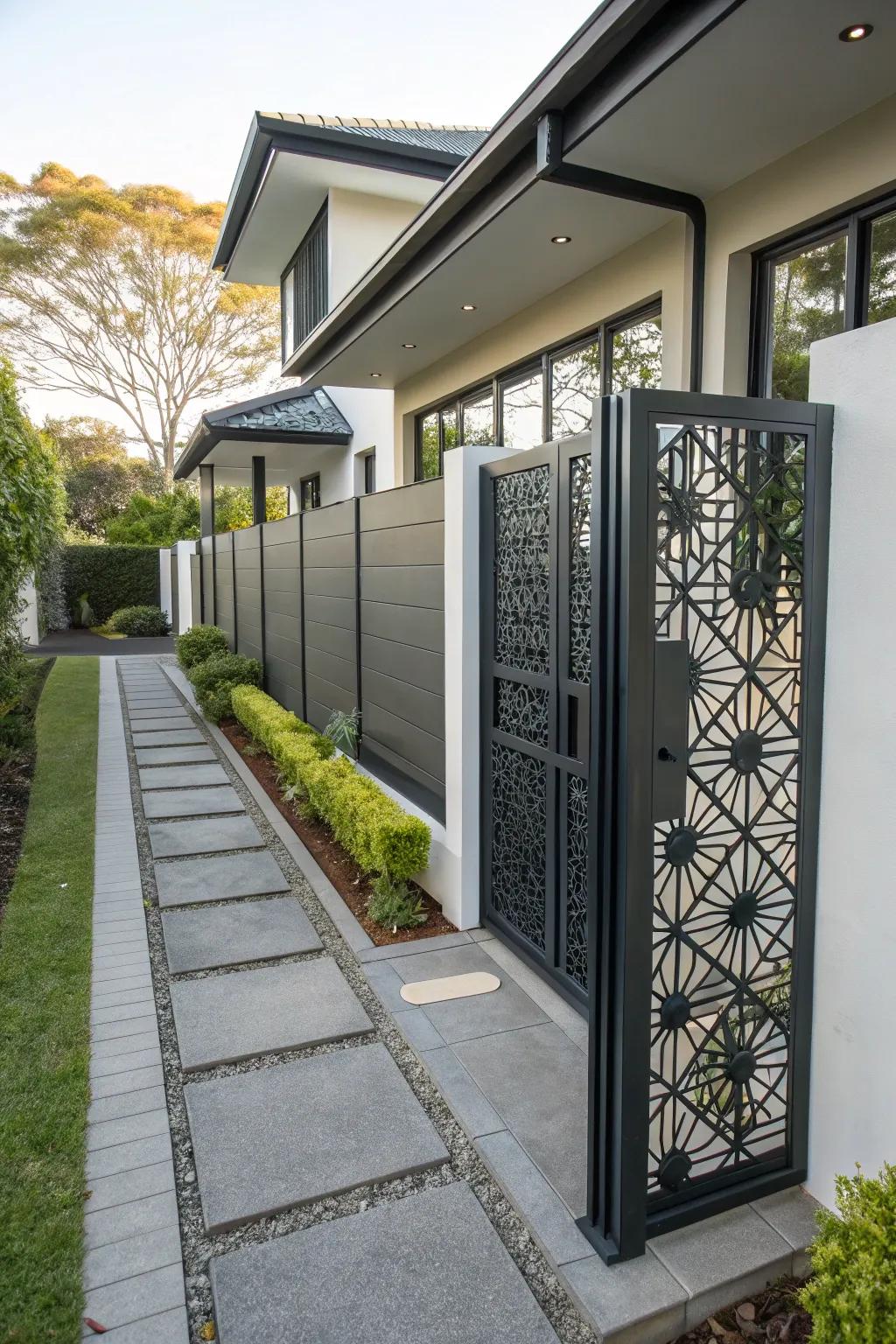 An alloy seclusion display that assures style and safety.