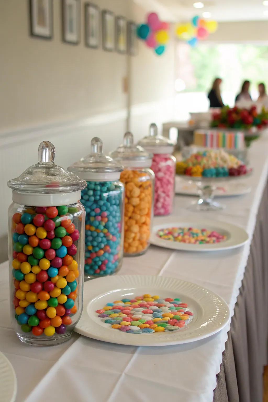 Sweets that make a centerpiece option great.