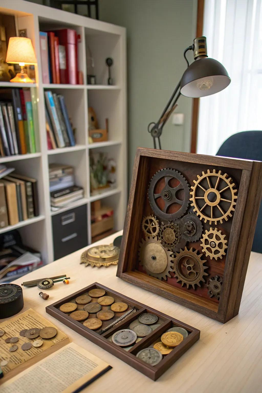 Explore the fantastical with a steampunk-inspired box.