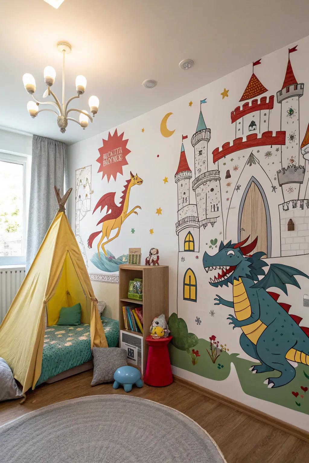 Safeguard the castle with courage.