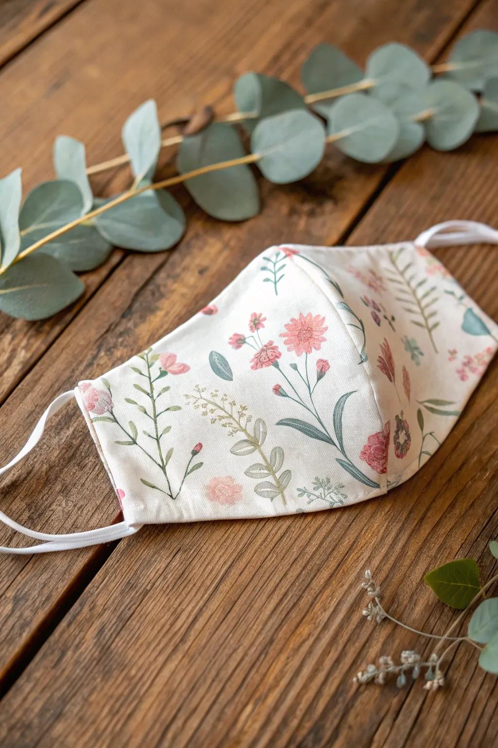 Crafted with love: Embrace elegance and comfort with our DIY face masks.