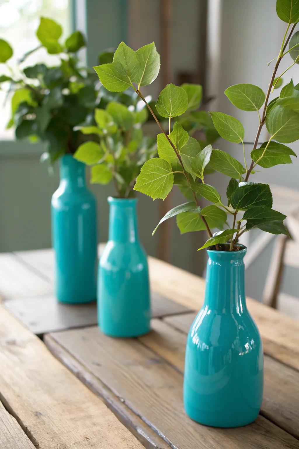 Greenery infuses your decor with freshness and a hint of nature.