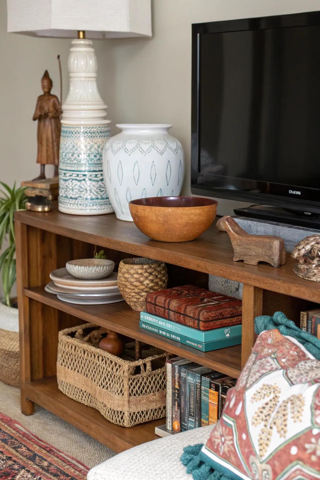 Blending styles to create a unique and tailored decor.
