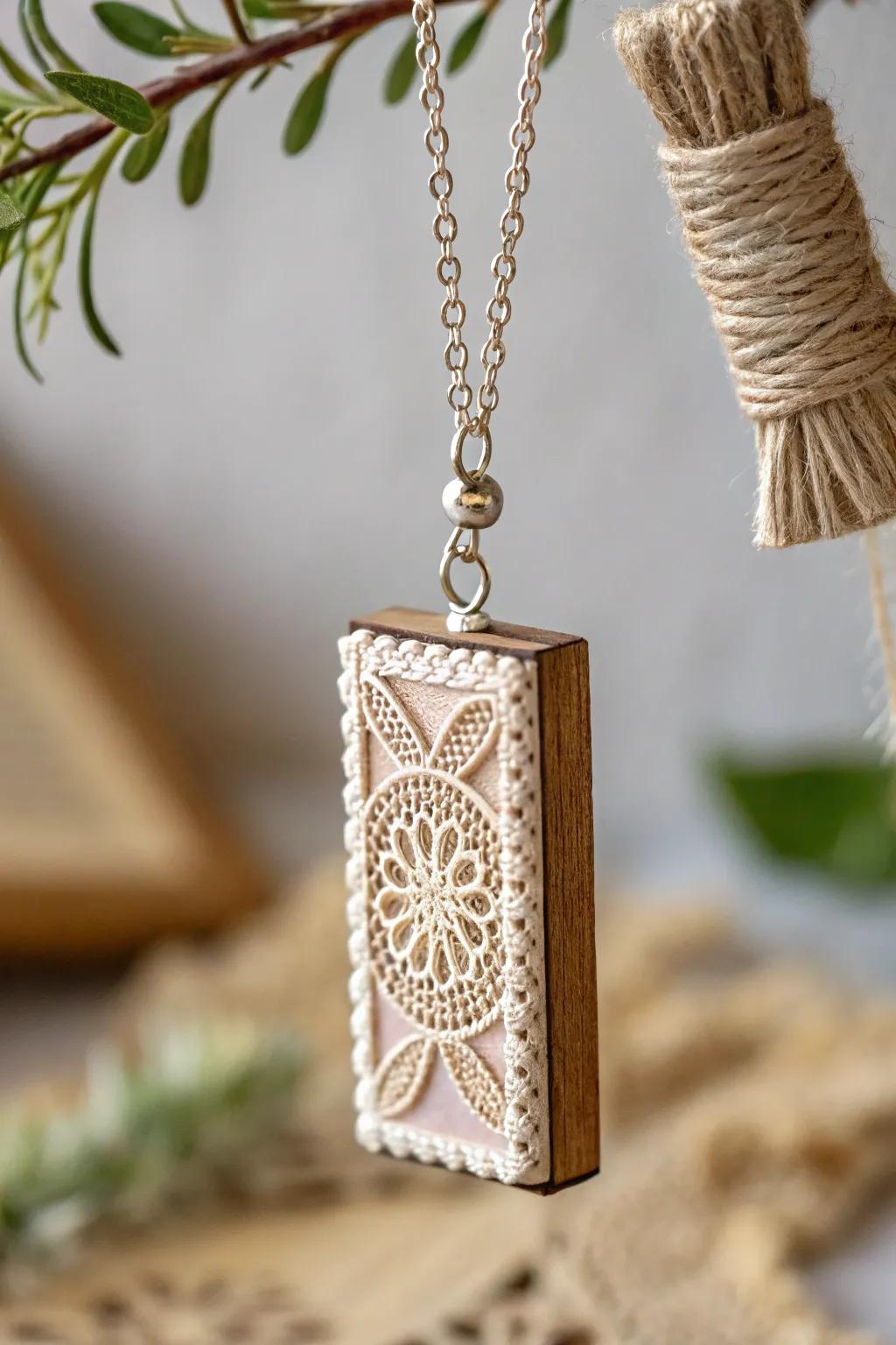 Unleash the storyteller within with upcycled matchbox pendants &ndash; wearable tales of art.