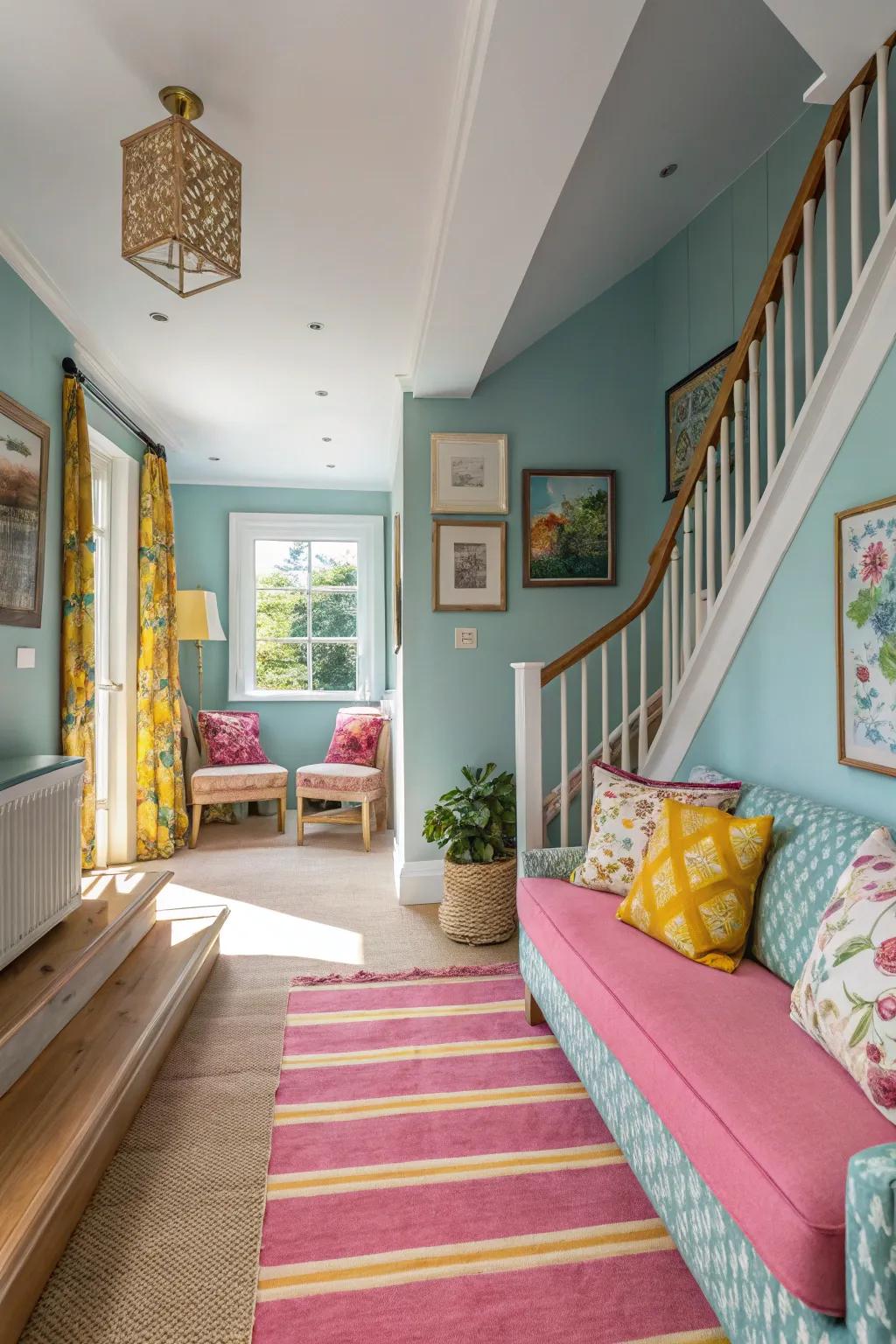 Using a defined color story can revolutionize the visual feel of the landing.