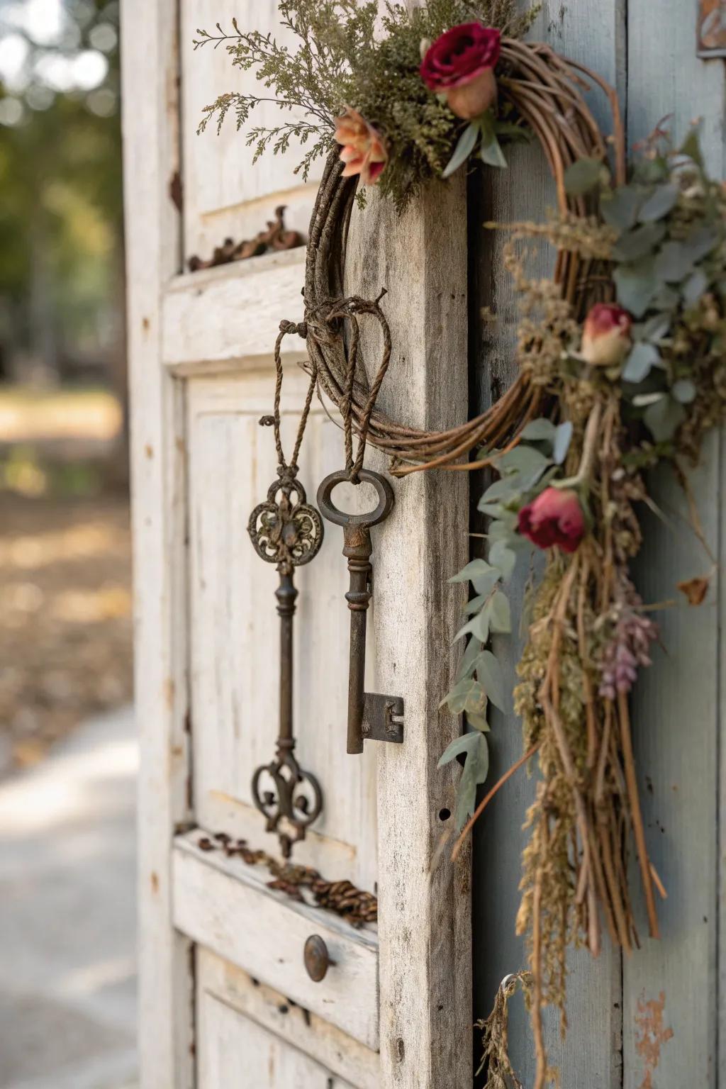 Vintage fobs infuse a hint of whimsy and romance to your ornamentation.