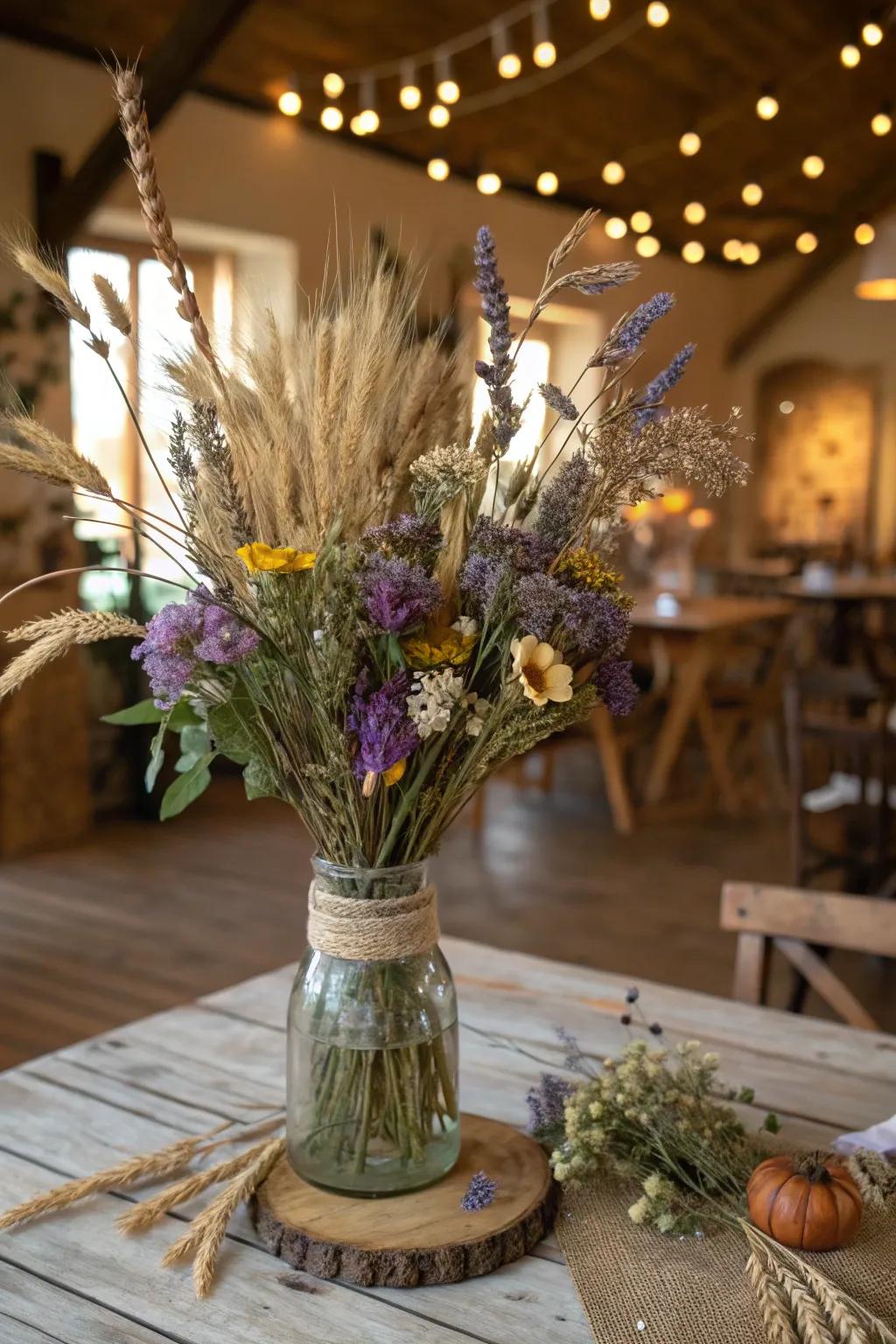 Preserved florals introduce warmth and a touch of nostalgia to any room.