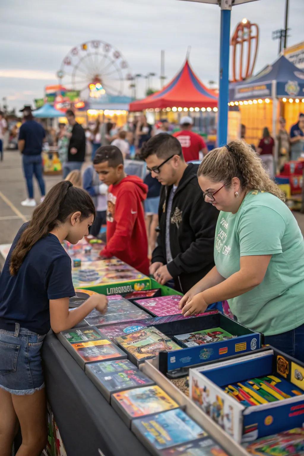 Interactive games create excitement and encourage participation at your booth.