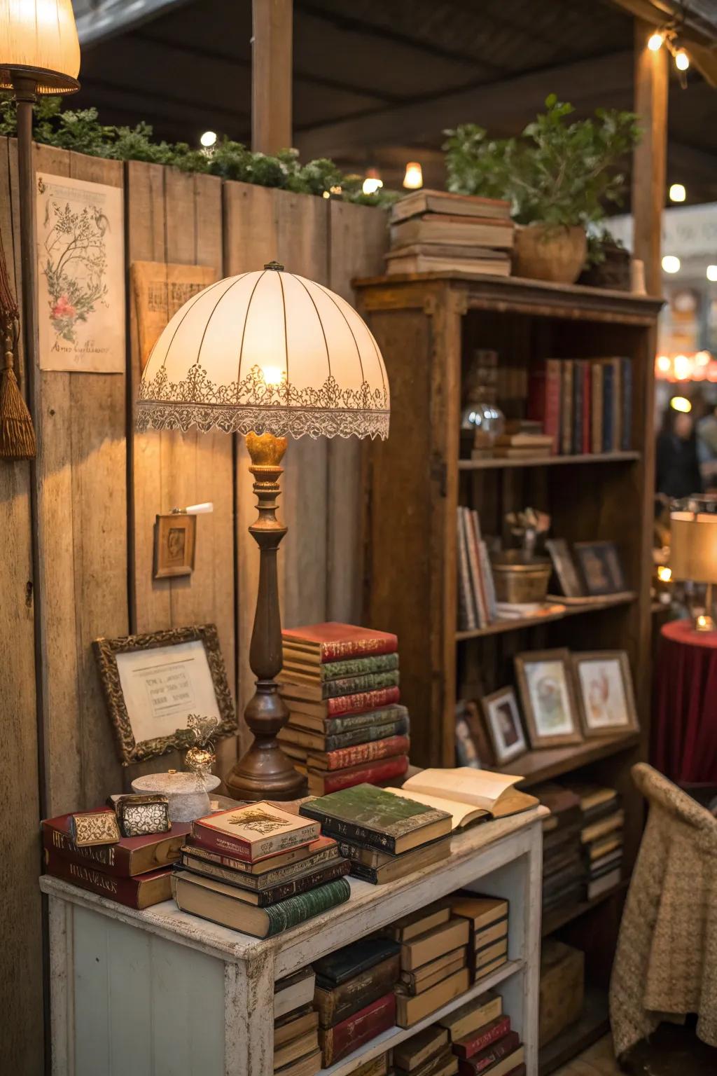 Narrative nooks engage visitors using captivating stories.