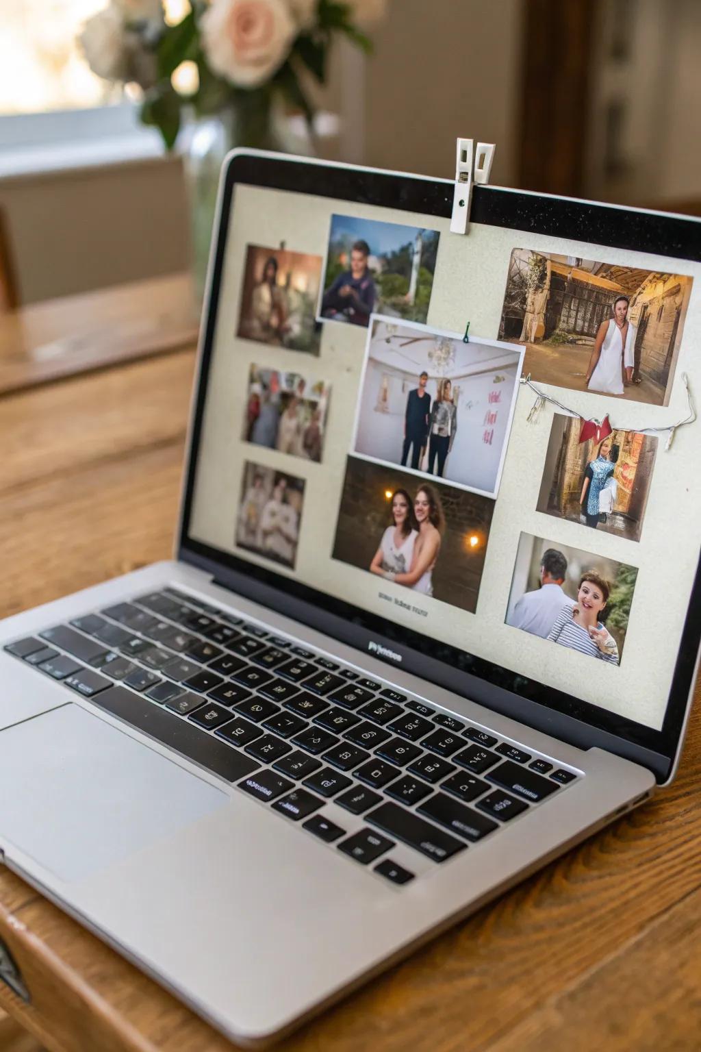 A video montage showcasing your shared journey.