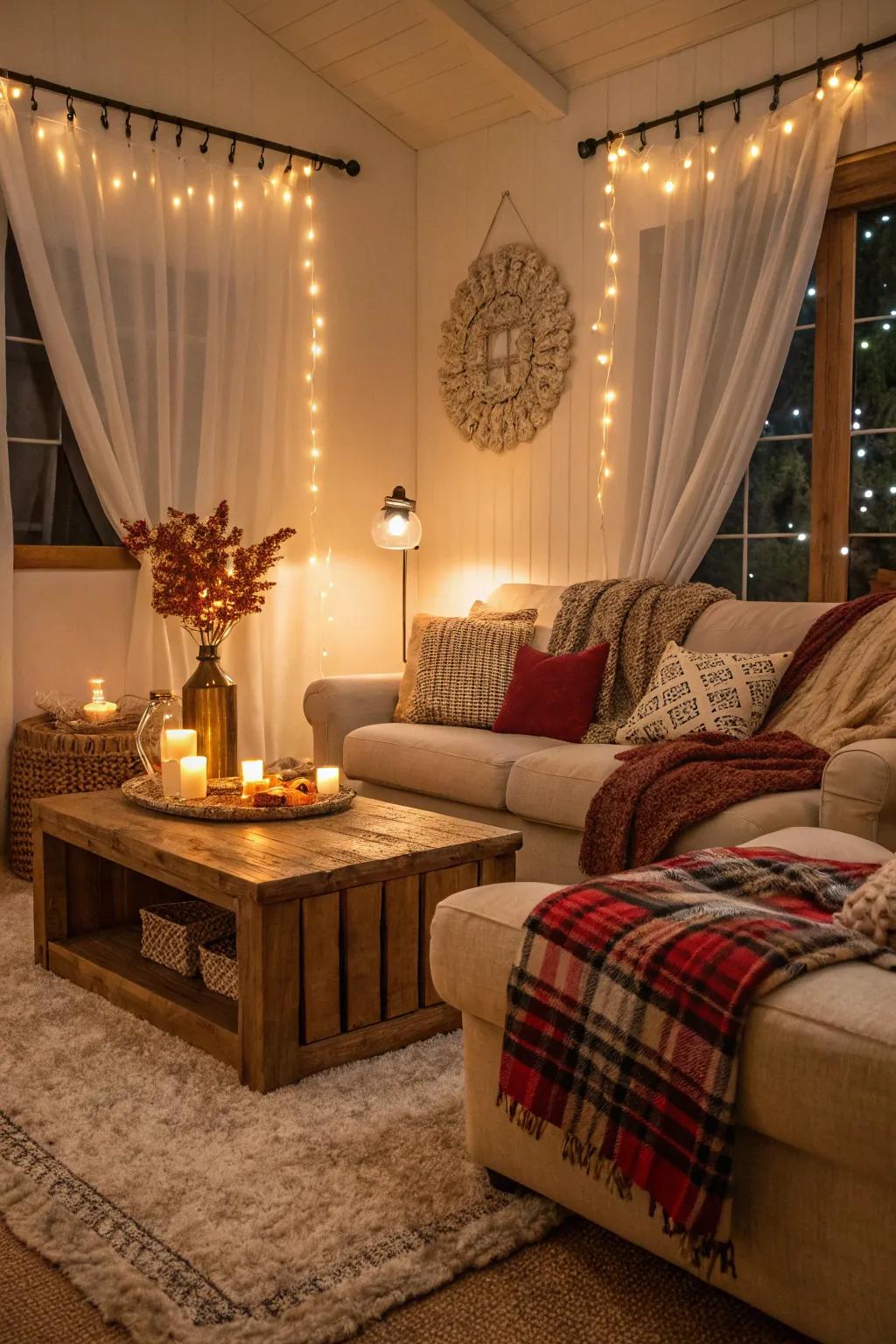 Connect and relax in a cozy sitting room.