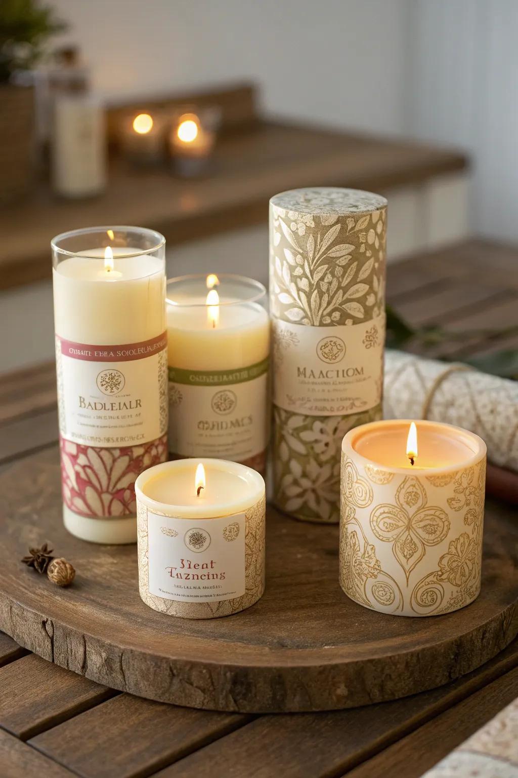 Lights that illuminate her area with elegance.