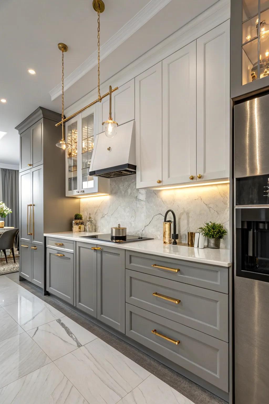 Blended alloys create dimension and personality.