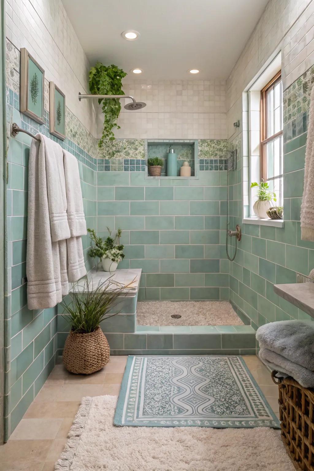 A gentle hue spectrum conjures a serene and welcoming atmosphere.