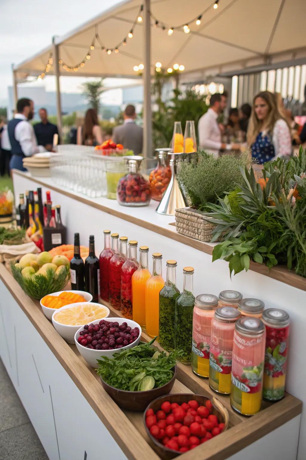 Engage your guests with creative interesting spots.