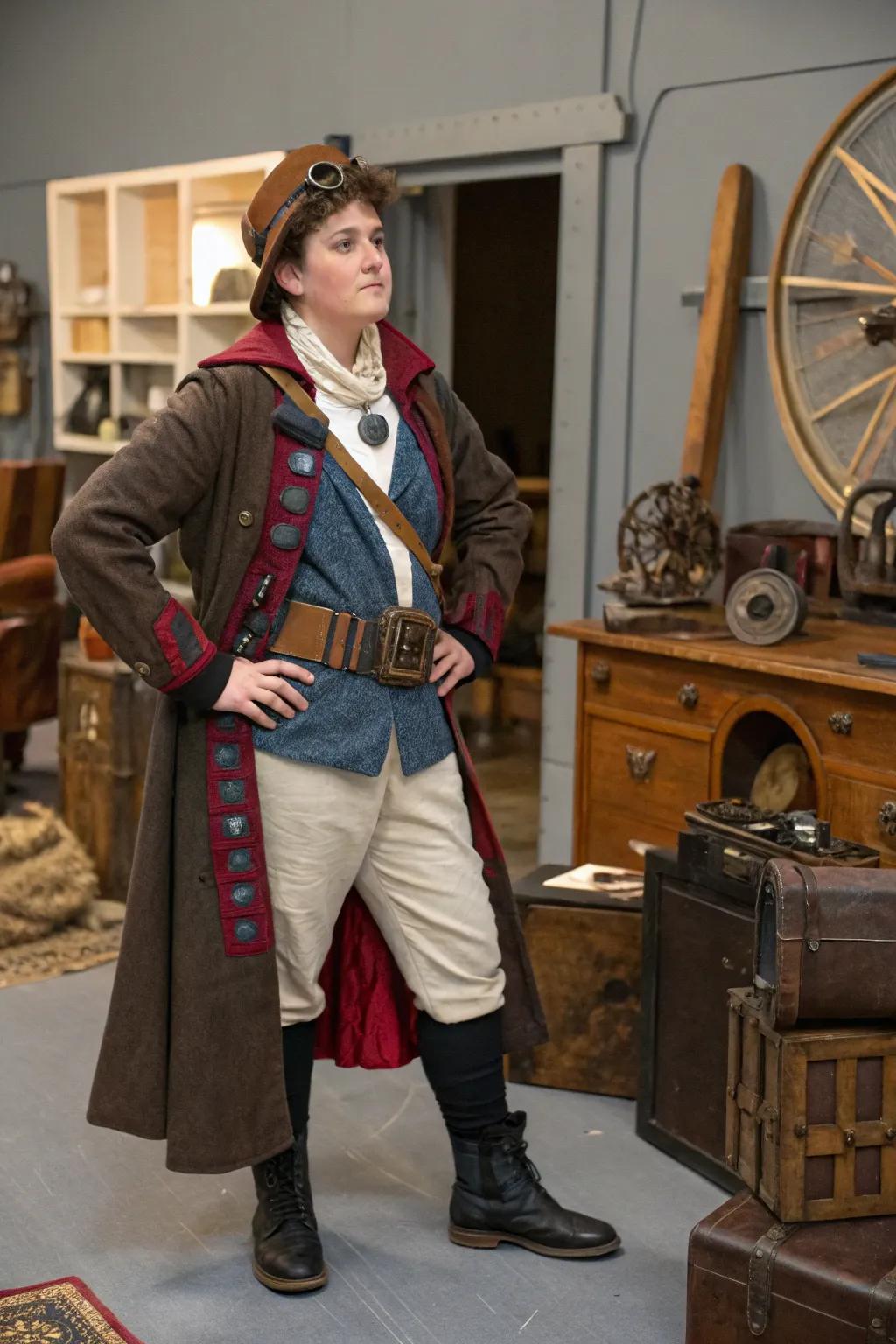 A chronicler traversing the fabrics of time.