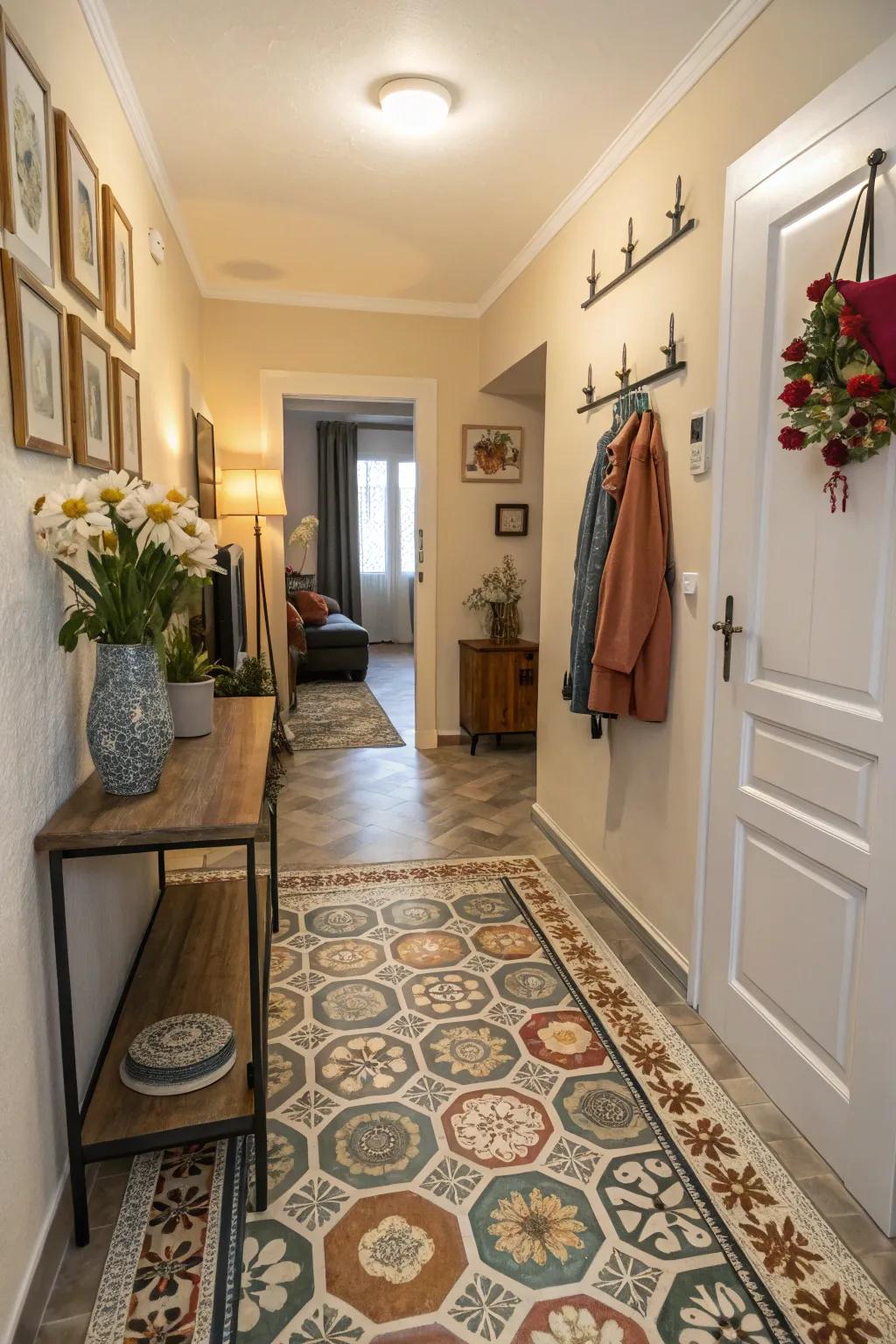 Mosaic art finish turn floors into remarkable displays of visual art.