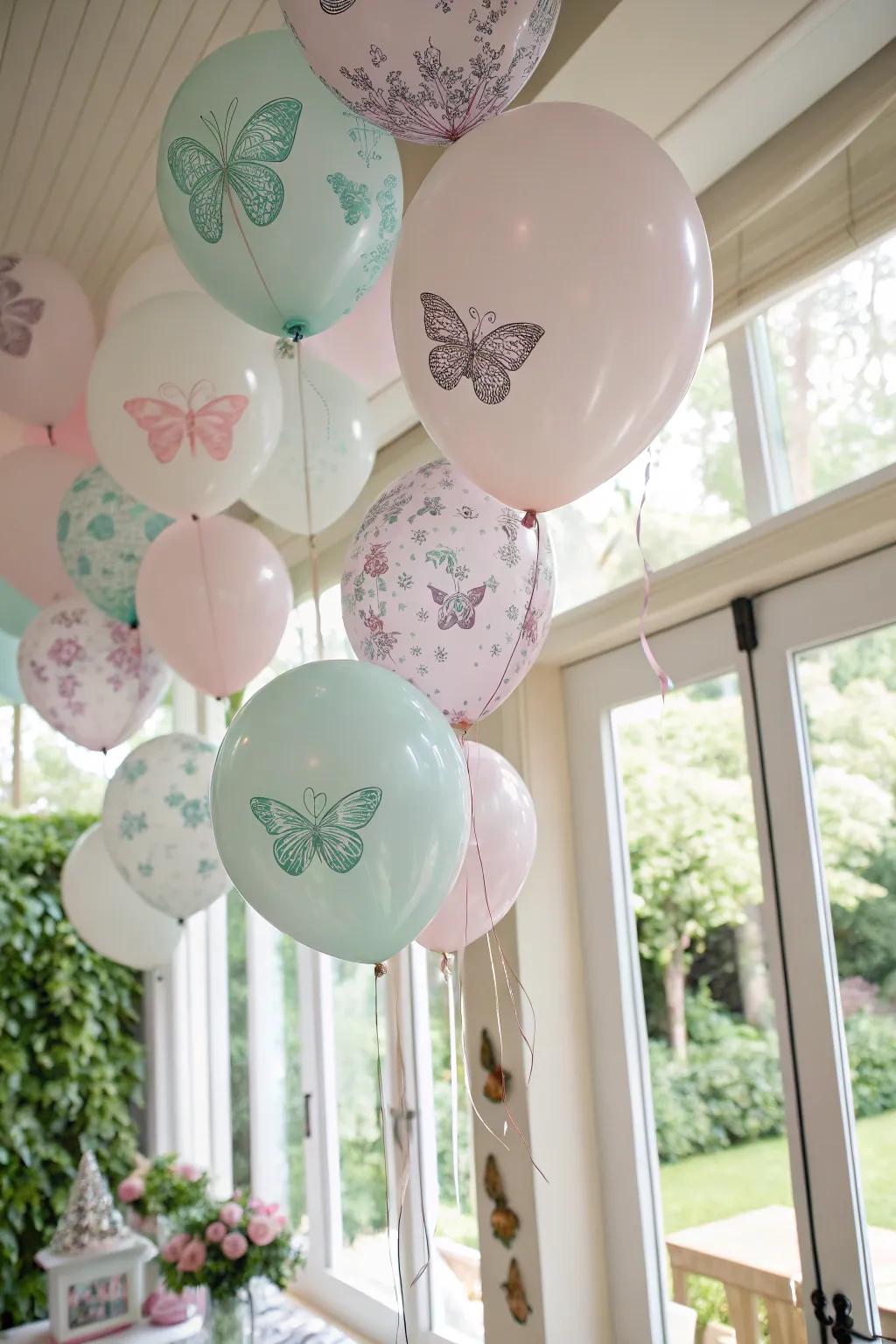 Flutterby balloons bring whimsy and charm to any celebration.