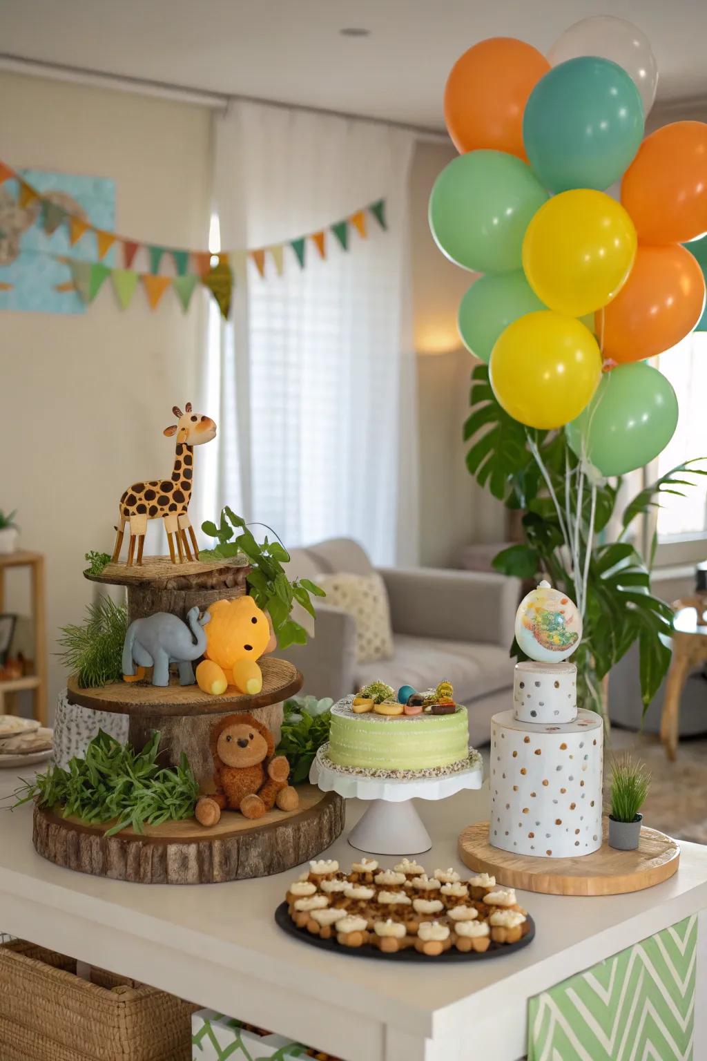 Playful Safari Decor - Whimsical Theme