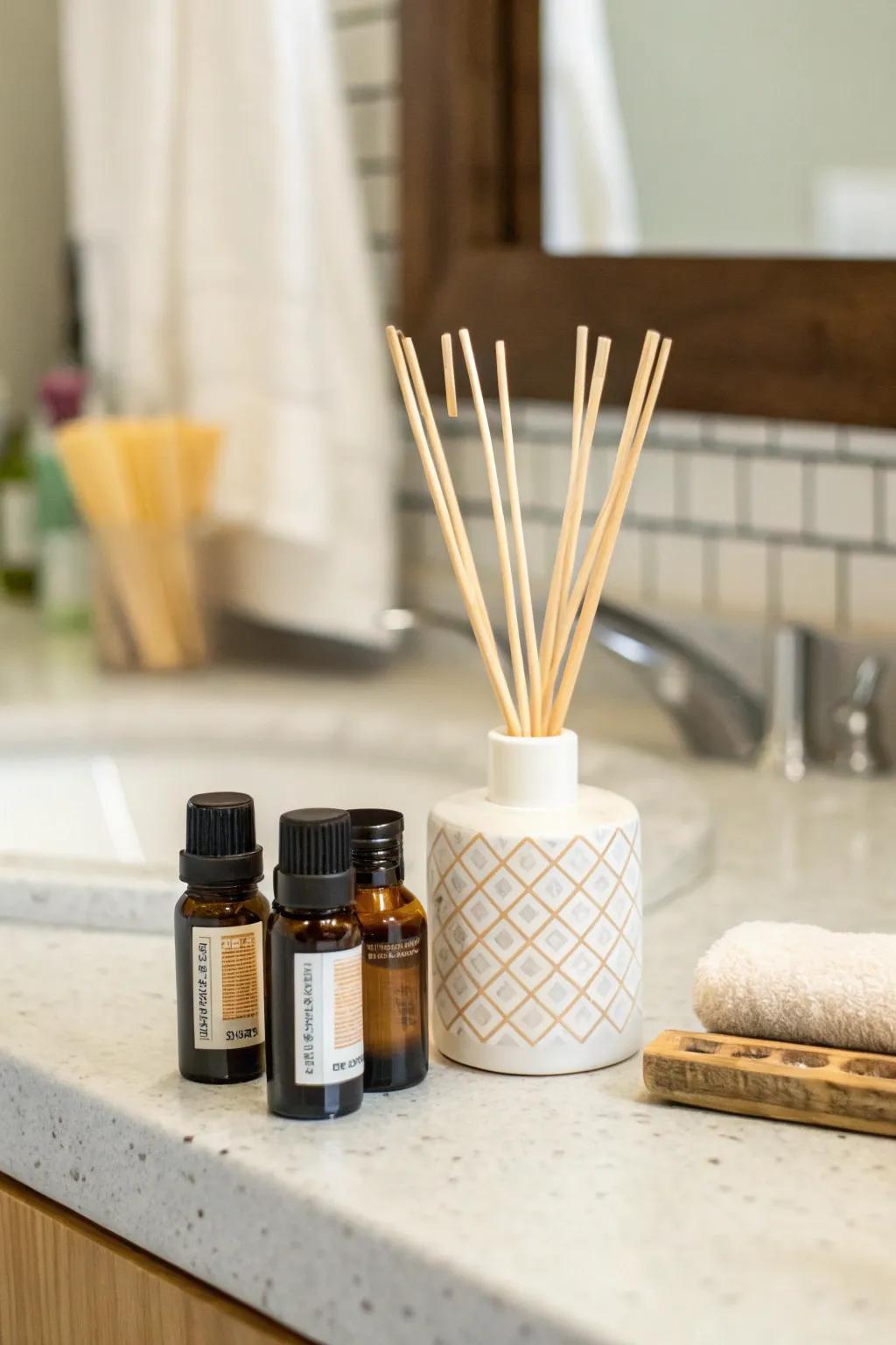 Aromatic components intensify your bathroom's ambiance.