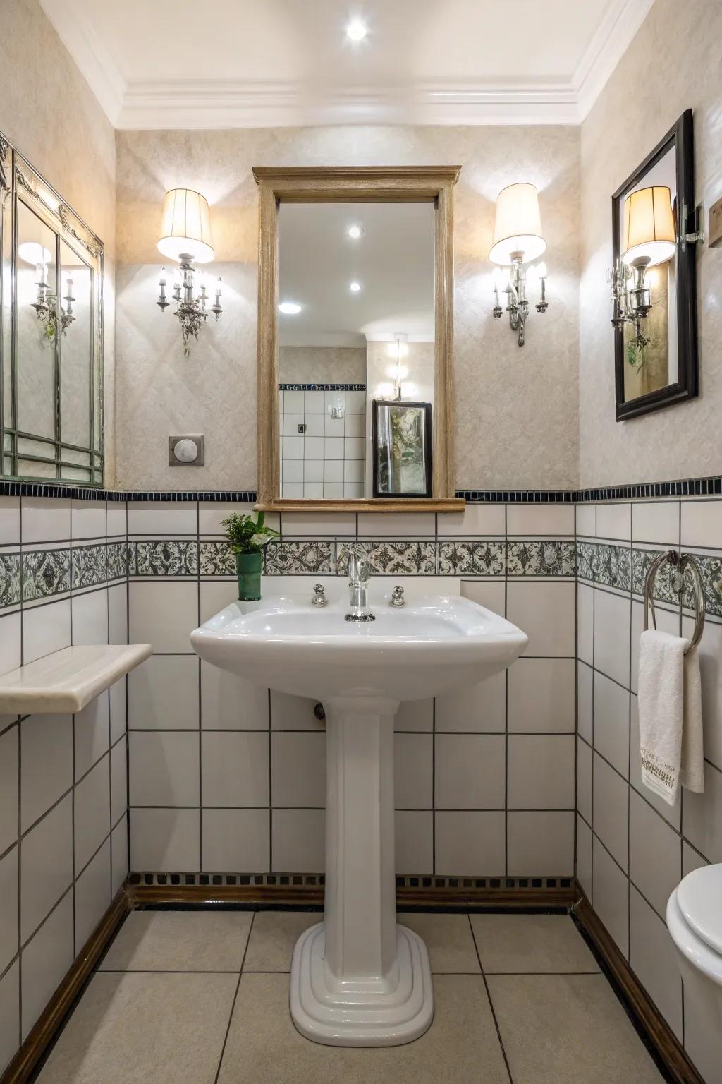 Symmetry fosters a harmonious and appealing environment.