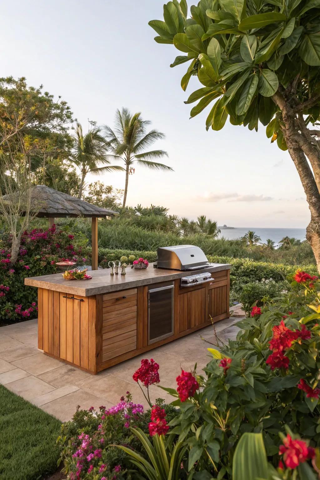 Bring natural beauty with wood.