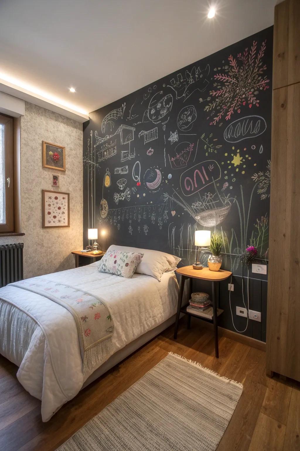 Slateboards encourage creative thinking.