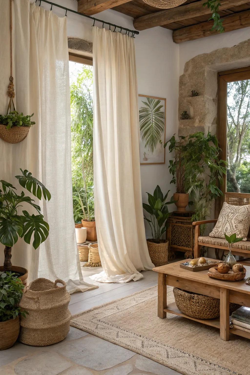 Eco-conscious window coverings bring sustainability and design together.