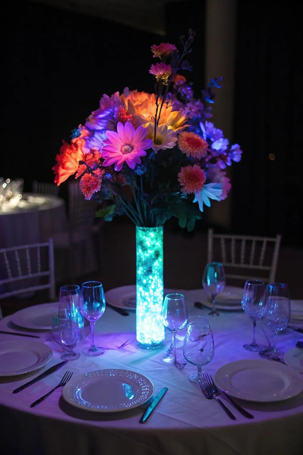 A radiant centerpiece injects charm and intrigue into any table.