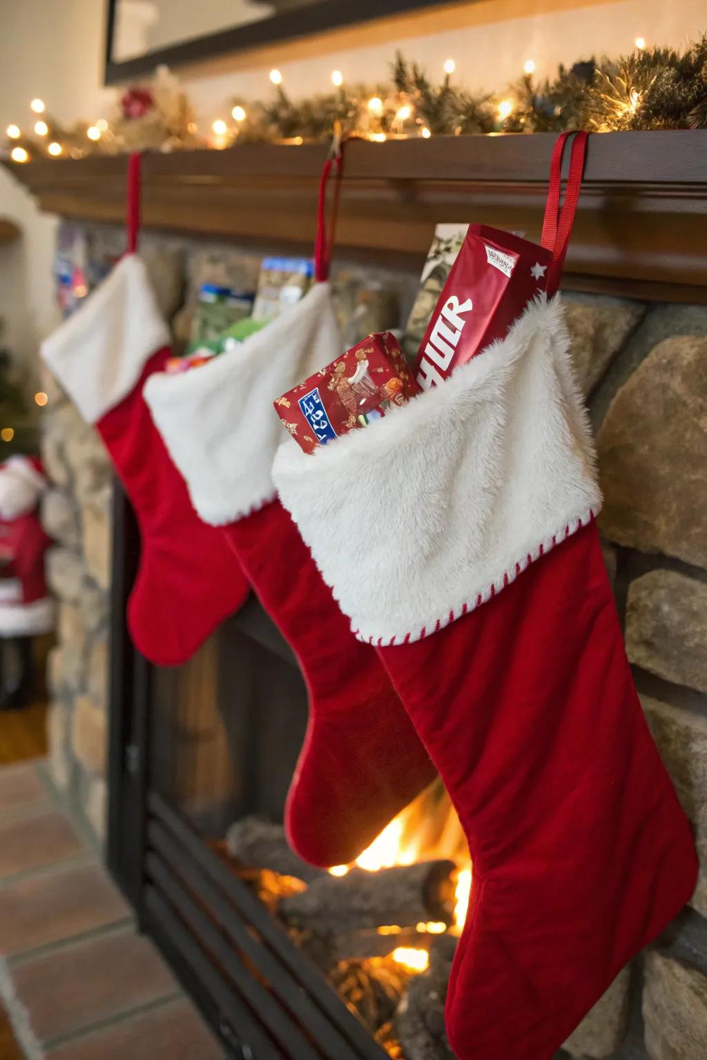 Sweets as delightful stocking fillers for a sweet Yuletide astonishment.