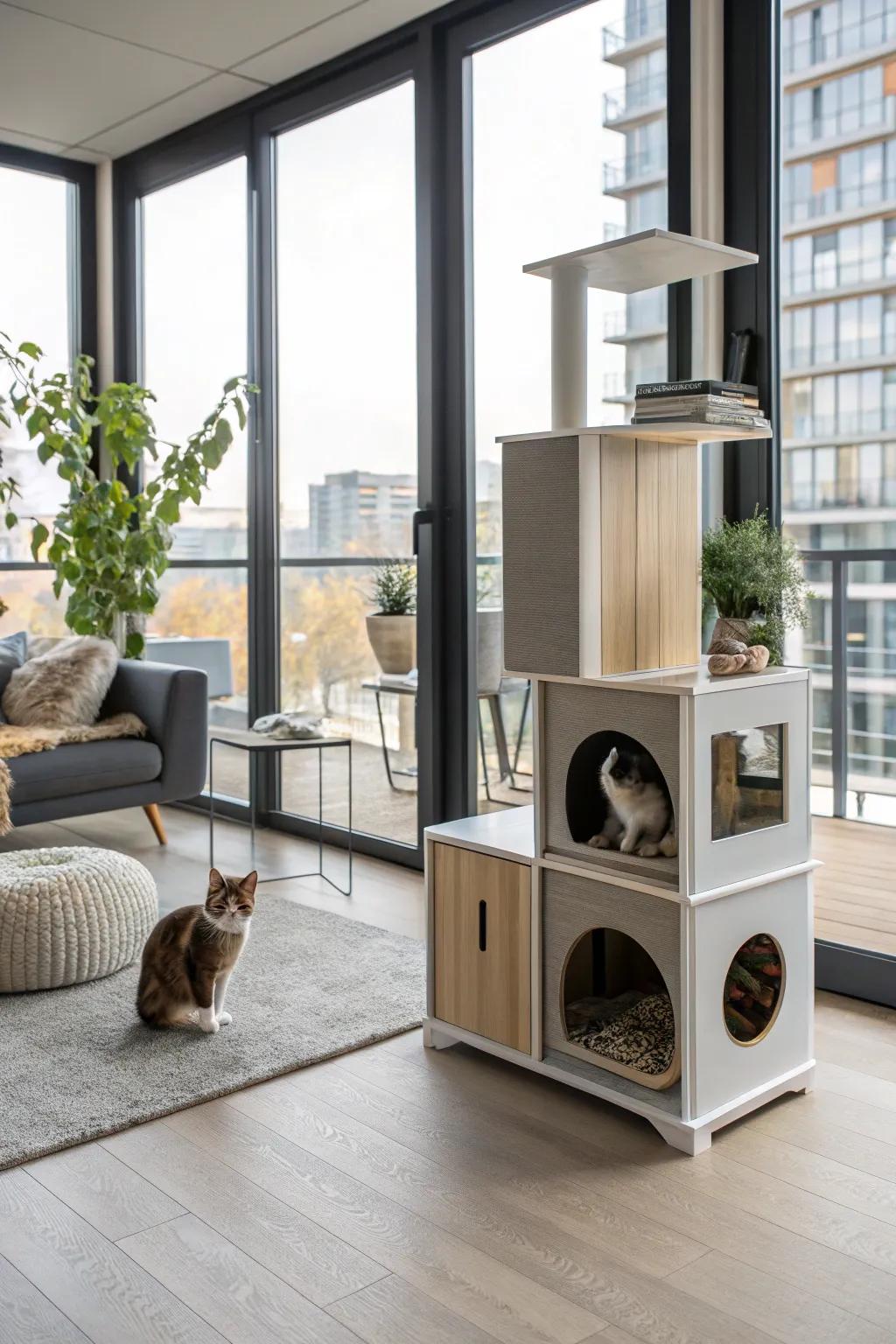 Adaptable design accommodating dynamic environments.