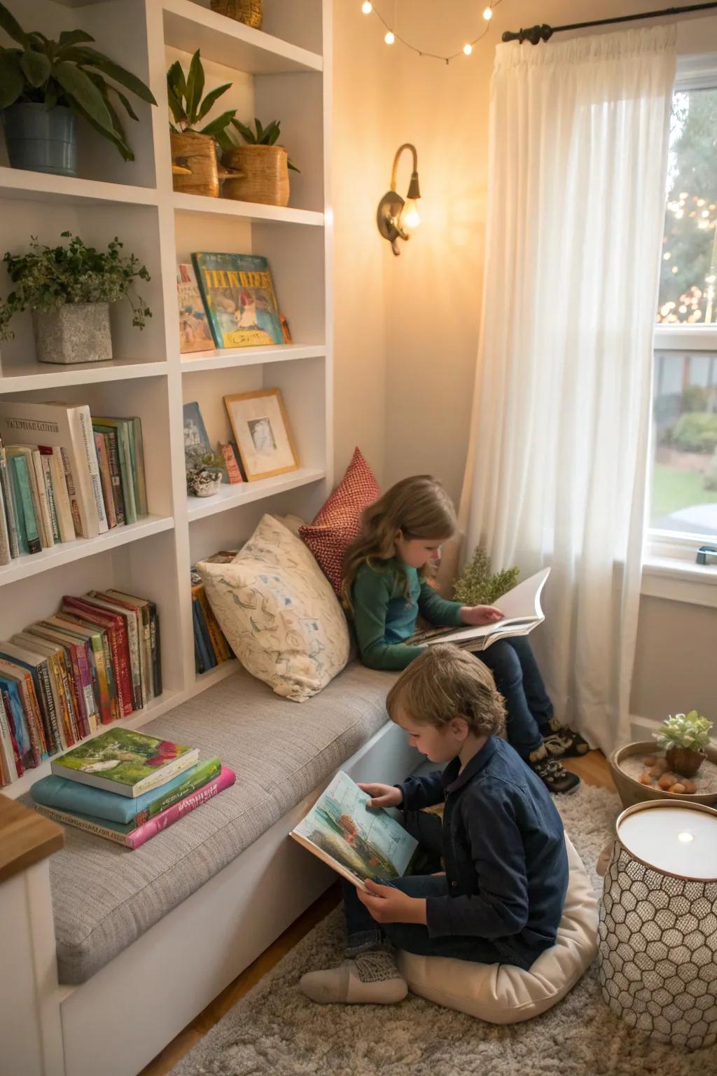 Stoke a love for learning via arranging scrolls.