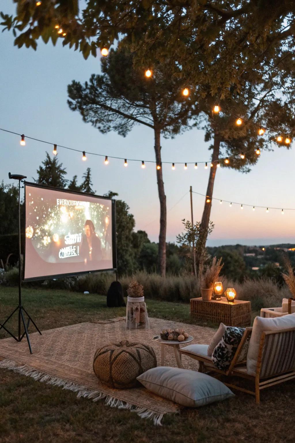 An intimate external movies and multi-film experiences.