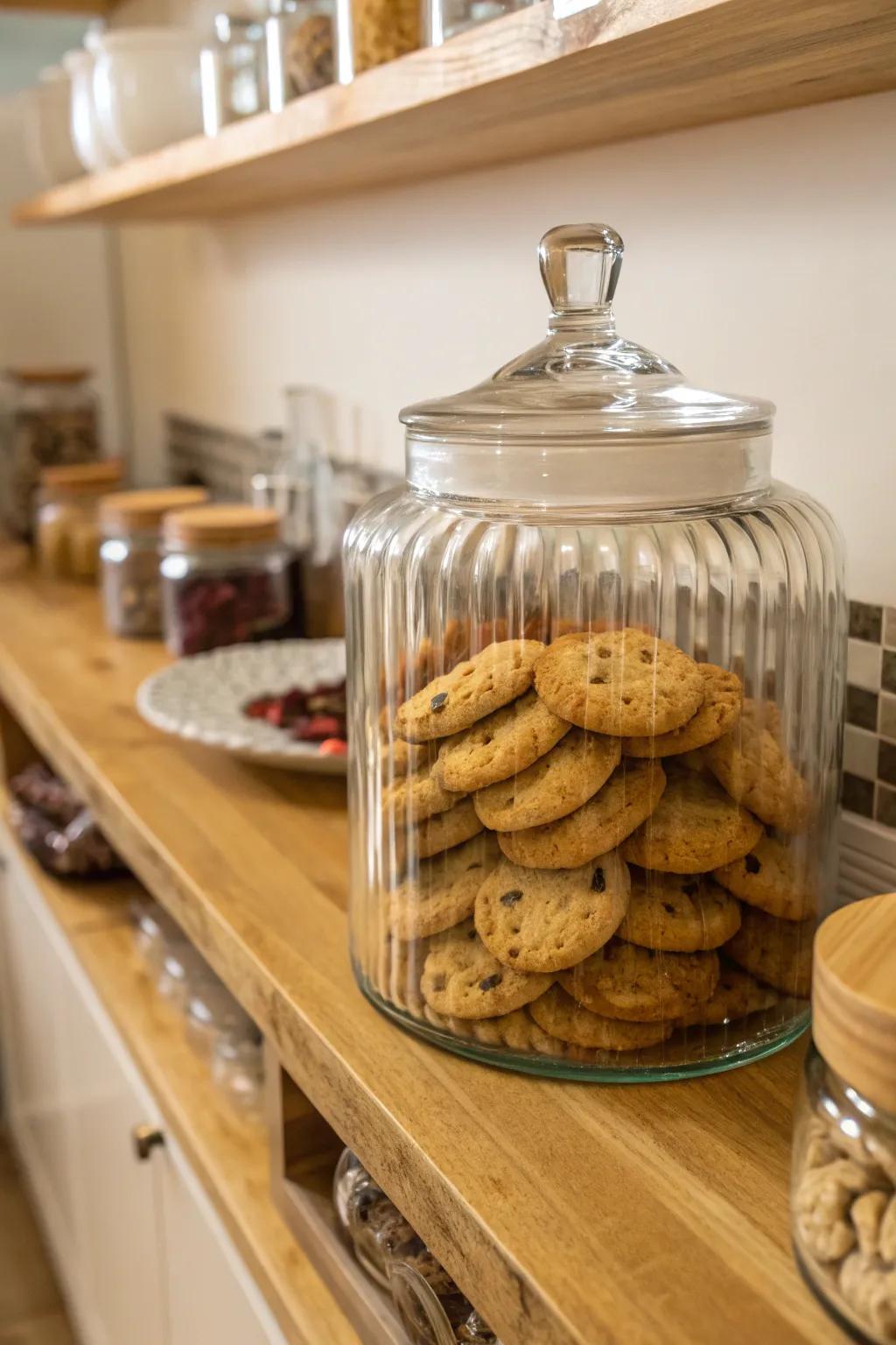 Treat jars offer a timeless and reusable wrapping preference.