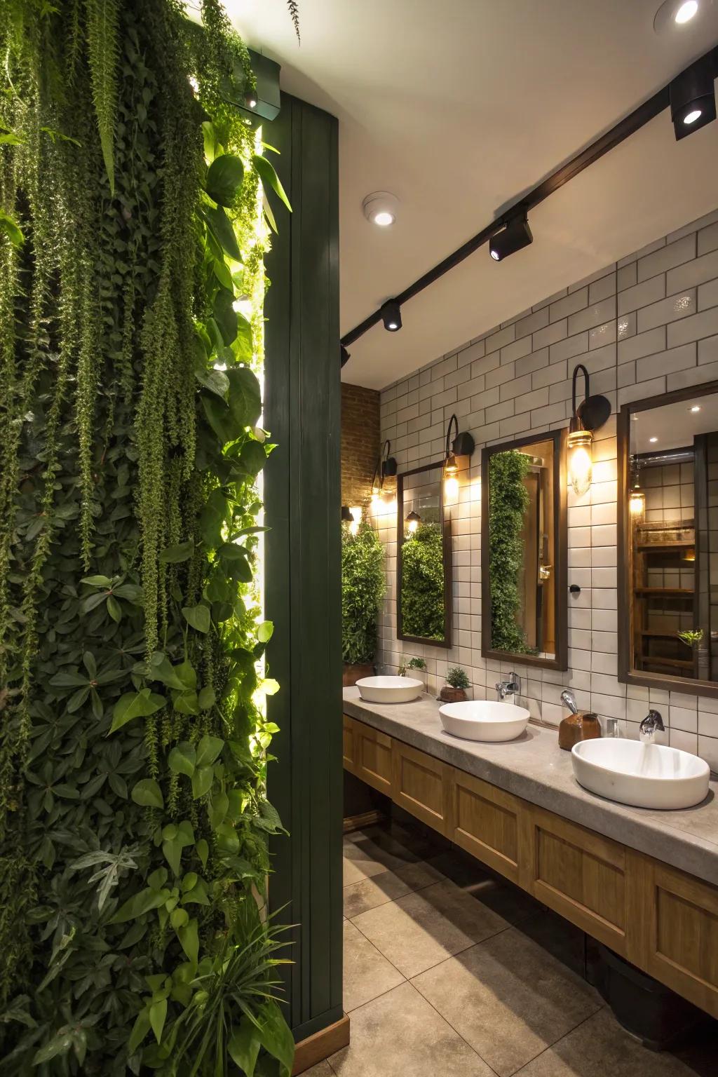 Craft a refreshing atmosphere with nature-influenced components.